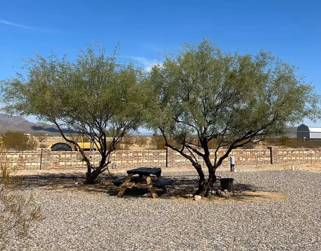 Beautiful Panoramic Spaces in Desert Oasis — RV parking in Salome, Arizona